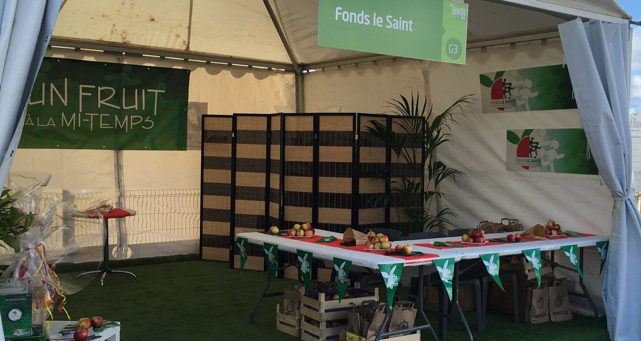 Stand Fonds le Saint éducation nutritionnelle